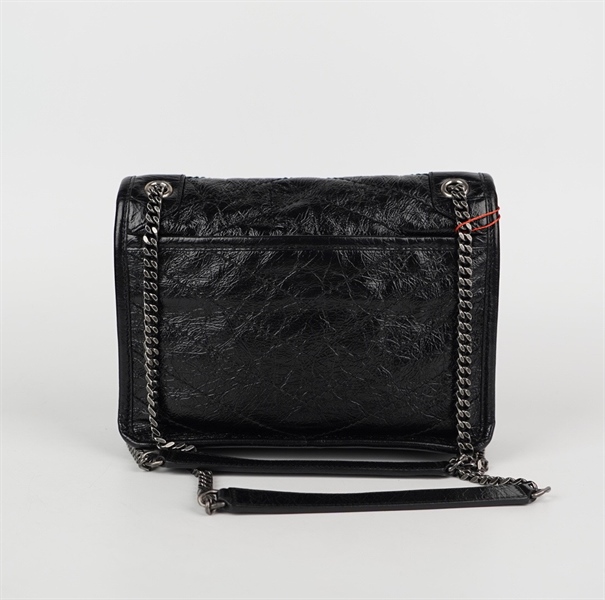 Túi YSL màu đen bóng (TGR533037.1210) sz 22 (HC) +