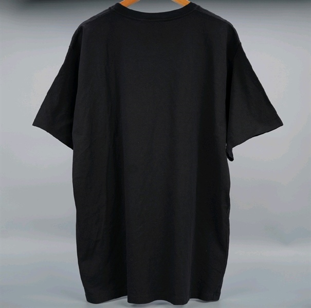 Áo thun GG đen chữ vàng (BQ) KG+