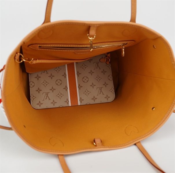 Túi LV neverfull 1854 nude có ví size 30 (HC) +