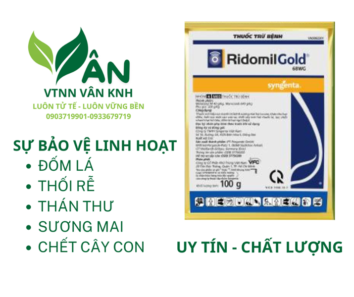 RIDOMIL GOLD 68WG 100G