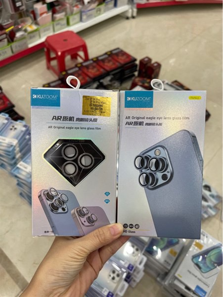 Bảo vệ camera iPHONE 16 Pro Max 6.9 KUZOOM