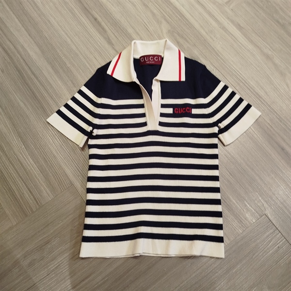 Áo thun GG sọc ngang - A Long Live (HP-A1131)