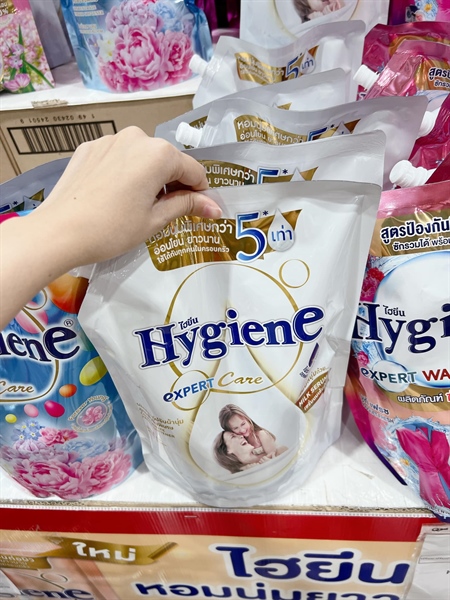 Hygen xả 1100ml màu trắng