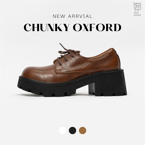 Giày Chunky Oxfords unisex