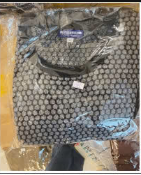 Áo len Blue Label trắng đen (HP-A1210-BB) KG+