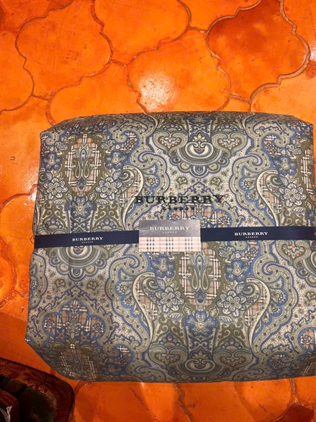 Chăn mền BBR xanh họa tiết (PN) +