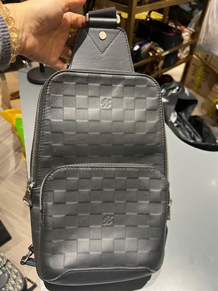 Túi LV ô vuông đeo chéo (BQ) KG+