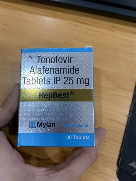 MM Hepbest tenofovir 25mg mylan