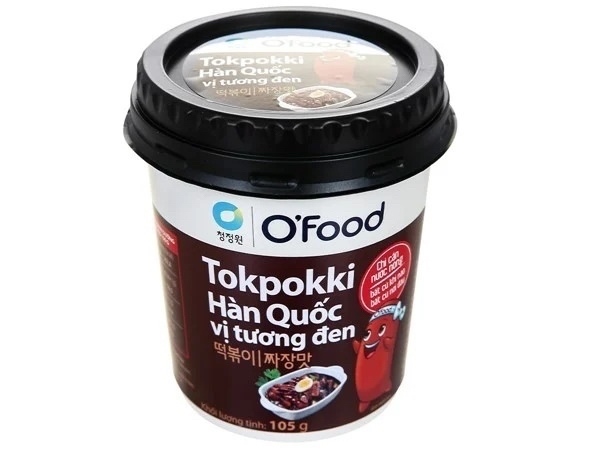 TOKPOKKI HÀN QUỐC O'FOOD VỊ TƯƠNG ĐEN 105G KOREAN TOKPOKKI O'FOOD BLACK SOY SAUCE FLAVOR 105G