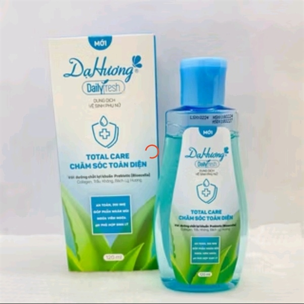 Dung Dịch Vệ Sinh Phụ Nữ Dạ Hương Daily Fresh xanh 120ml #66