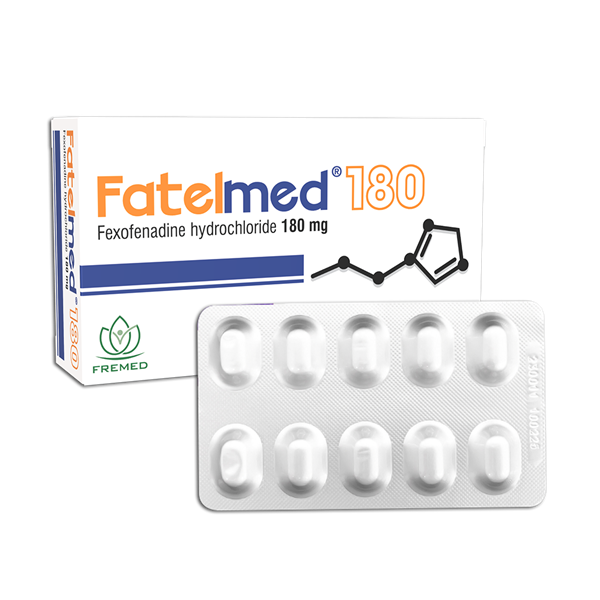 FATELMED 180 FEXOFENADINE 180MG (H/30V) FREMED-duoc-ban-tai-DomedPharma