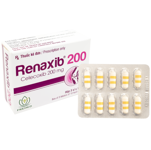 RENAXIB 200 CELECOXIB 200MG (H/30V)FREMED-duoc-ban-tai-DomedPharma