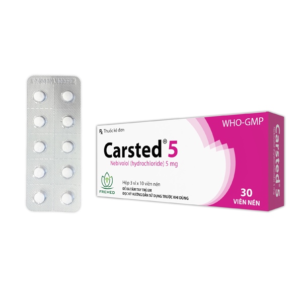 CARTED 5 NEBIVOLOL 5MG (H/30V) FREMED-duoc-ban-tai-DomedPharma