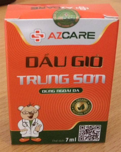 Dầu gió Trung Sơn 7ml - Việt Đức