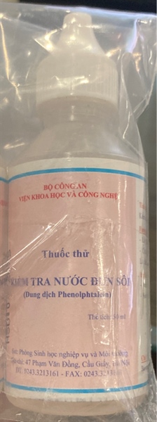 Test kiểm tra nhanh xét nghiệm nước sôi (VKHCN) 50ml