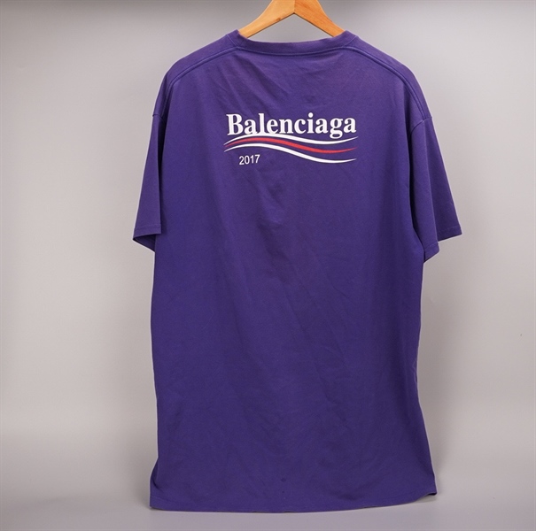 Áo thun Balenciaga màu tím (BQ) KG+