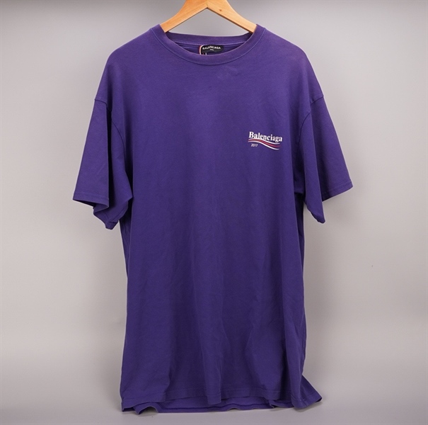 Áo thun Balenciaga màu tím (BQ) KG+