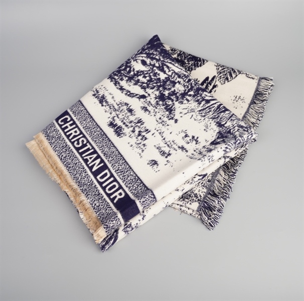 Khăn Dior xanh đen ++