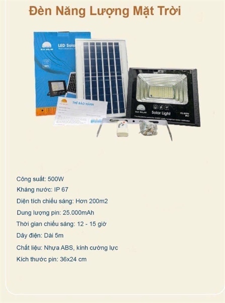 Đèn năng lượng mặt trời Seka