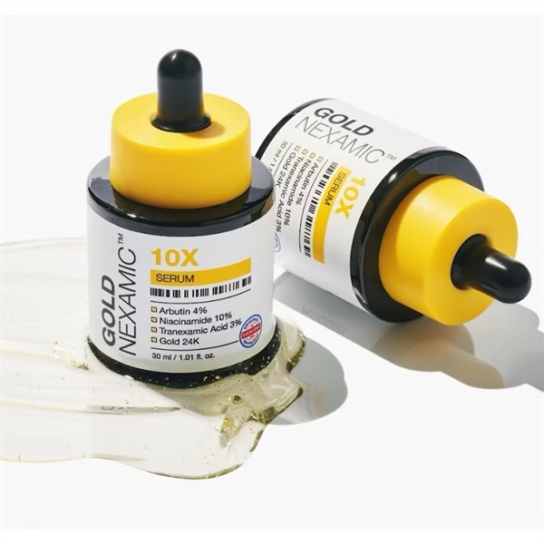 Serum dưỡng sáng, mờ thâm nám đa tầng Gold nexamic 10X Anodin 30ml |A5