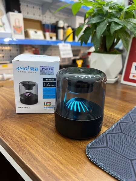 Loa Bluetooth AMOI T2 , có đèn Led , TWS 2 Loa , Mic đàm thoại