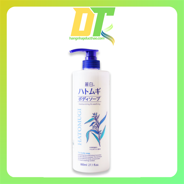 Sữa tắm Hatomugi moisturizing washing 800ml