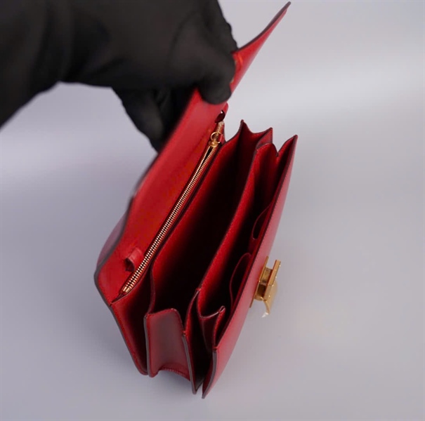 Túi Celine đỏ size 23 (TB) +