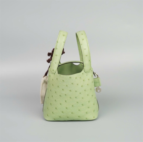 Túi Hermes xanh mint size 12 (HC) +