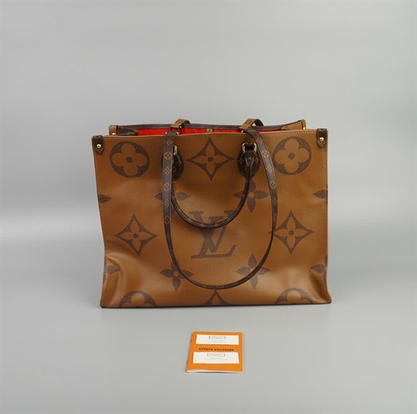 Túi LV onthego hoa nâu (FL2139) size 40 (HC) +