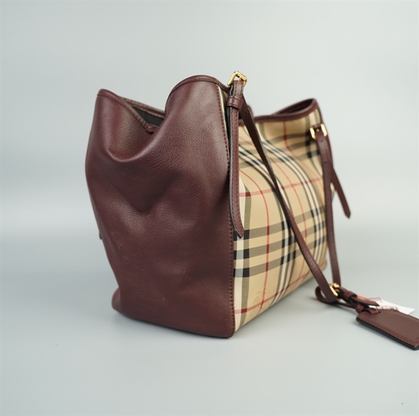 Túi BBR sọc phối da tím size 30 (TB) +