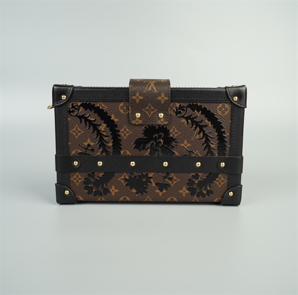 Túi LV trunk hoa nâu size 20 (TB) +