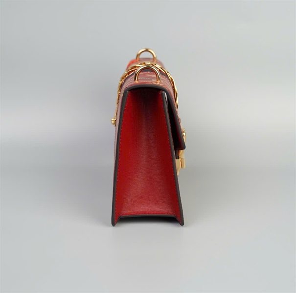 Túi GG Sylvie đỏ (F032512584) size 26 (TB)+