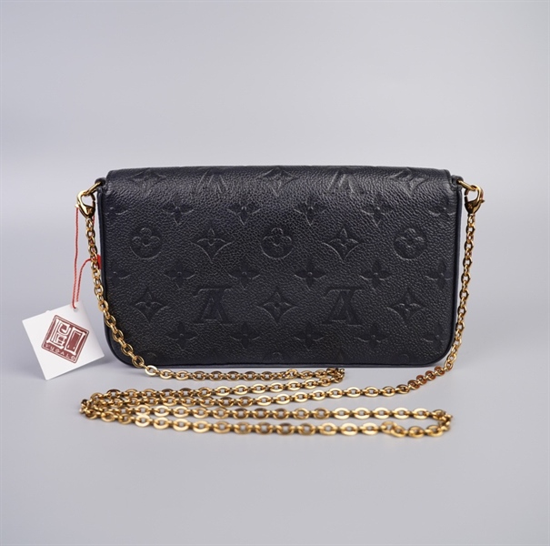 Túi LV hoa đen size 22 (TB) +