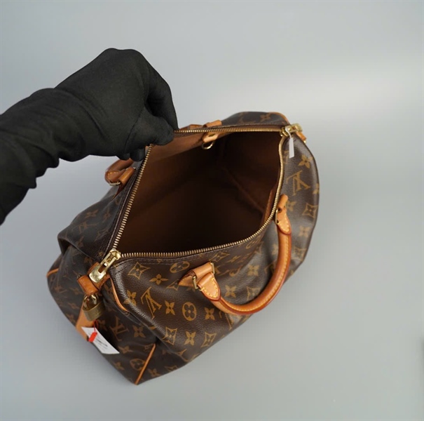 Túi LV hoa nâu (MB1102) size 30 (TB) +