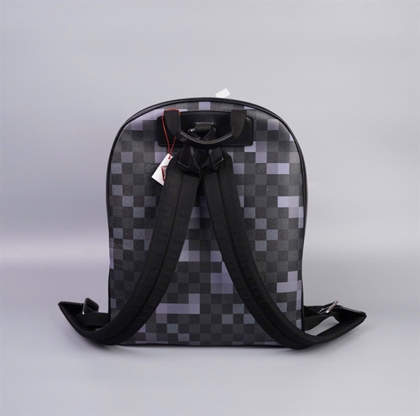 Balo LV ô vuông đen (TB)