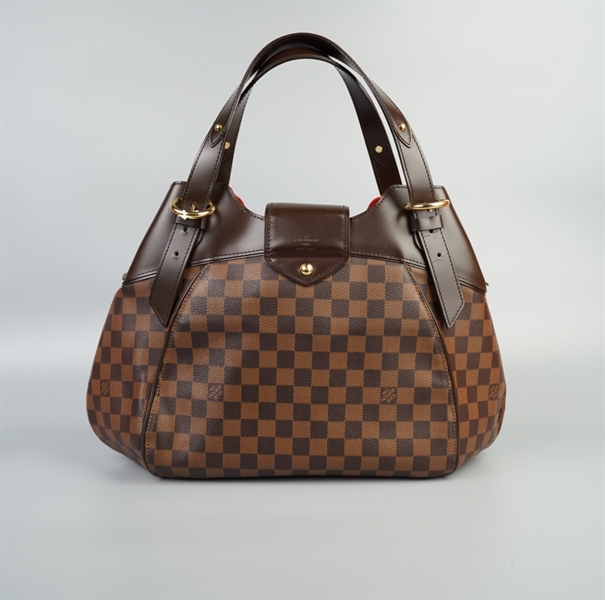 Túi LV ô vuông nâu khóa vàng size 40 (TB) +