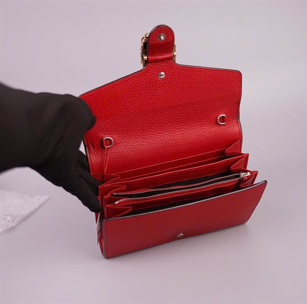 Túi GG Dionysus đỏ size 20 +