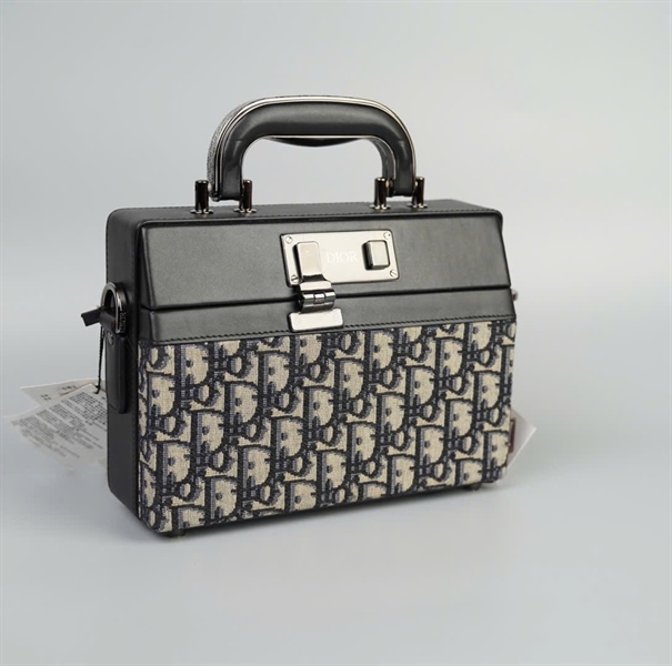 Túi Dior Lock xám size 21 (TB) +