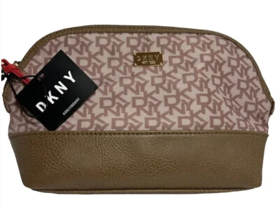 Túi DKNY xám vàng (PN) +