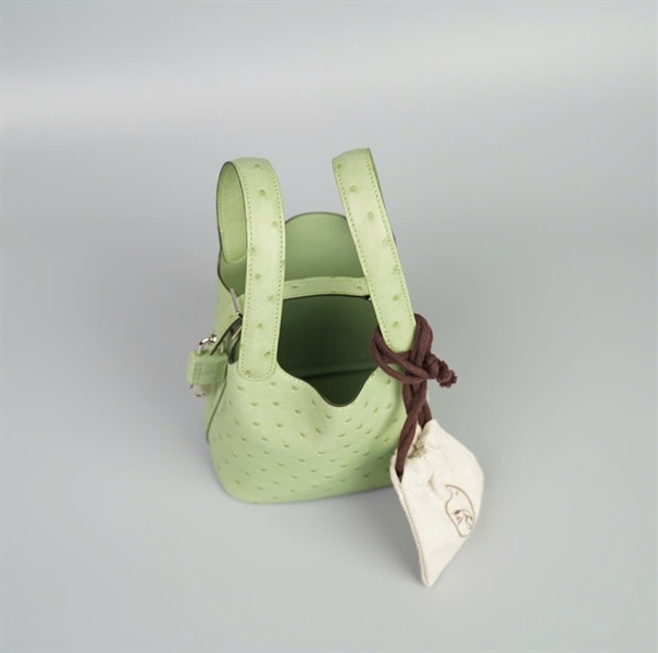 Túi Hermes xanh mint size 12 (HC) +