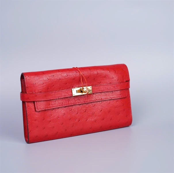 Ví Hermes đỏ (TB) +