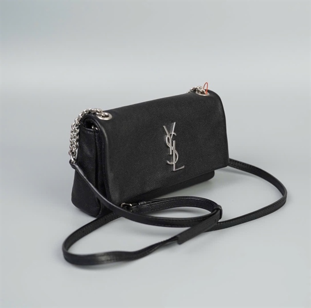 Túi YSL đen size 17 (TB) +