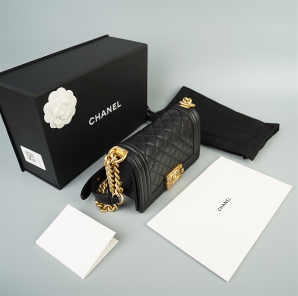 Túi Chanel Boy đen size 20 (TB) +