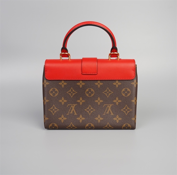 Túi LV hoa nâu nắp đỏ size 20 (LN) +
