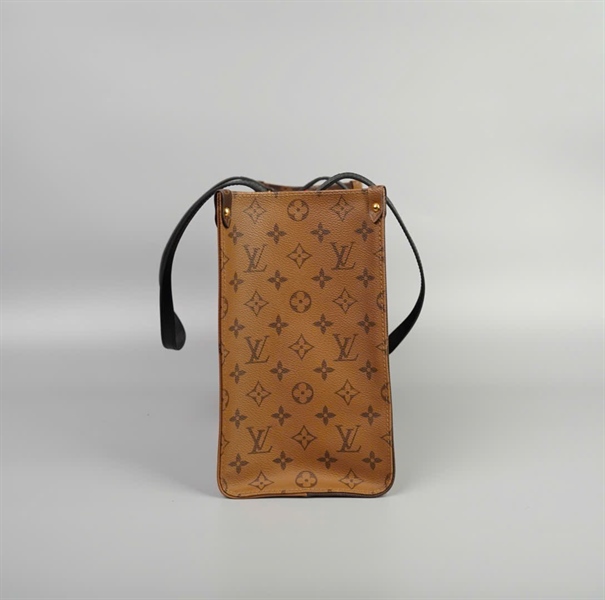 Túi LV onthego hoa nâu size 34 (LM4220) (HC) +