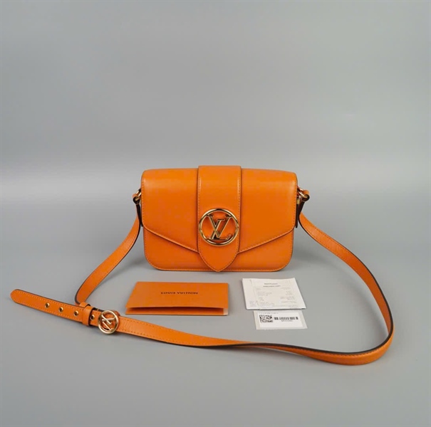 Túi LV Pont 9 nâu cam size 24 (HC) +
