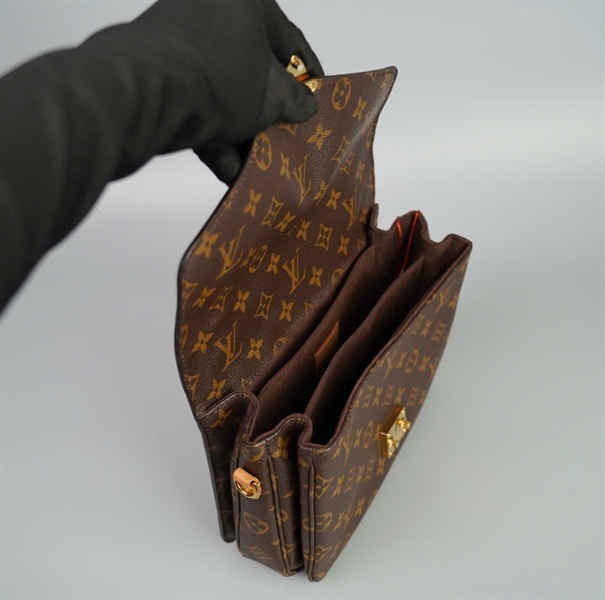 Túi LV metis hoa nâu size 23 (TB) +