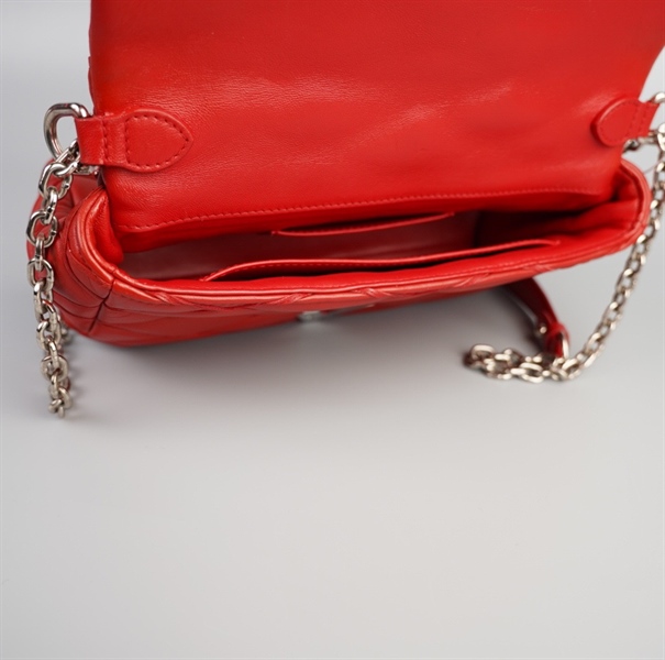 Túi LV đỏ khóa xoay size 26 (LN) +