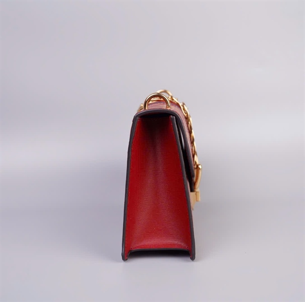 Túi GG Sylvie đỏ size 26 (TB) +