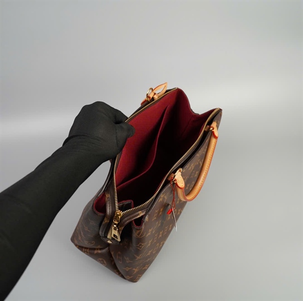 Túi LV hoa nâu size 35 (HC) +